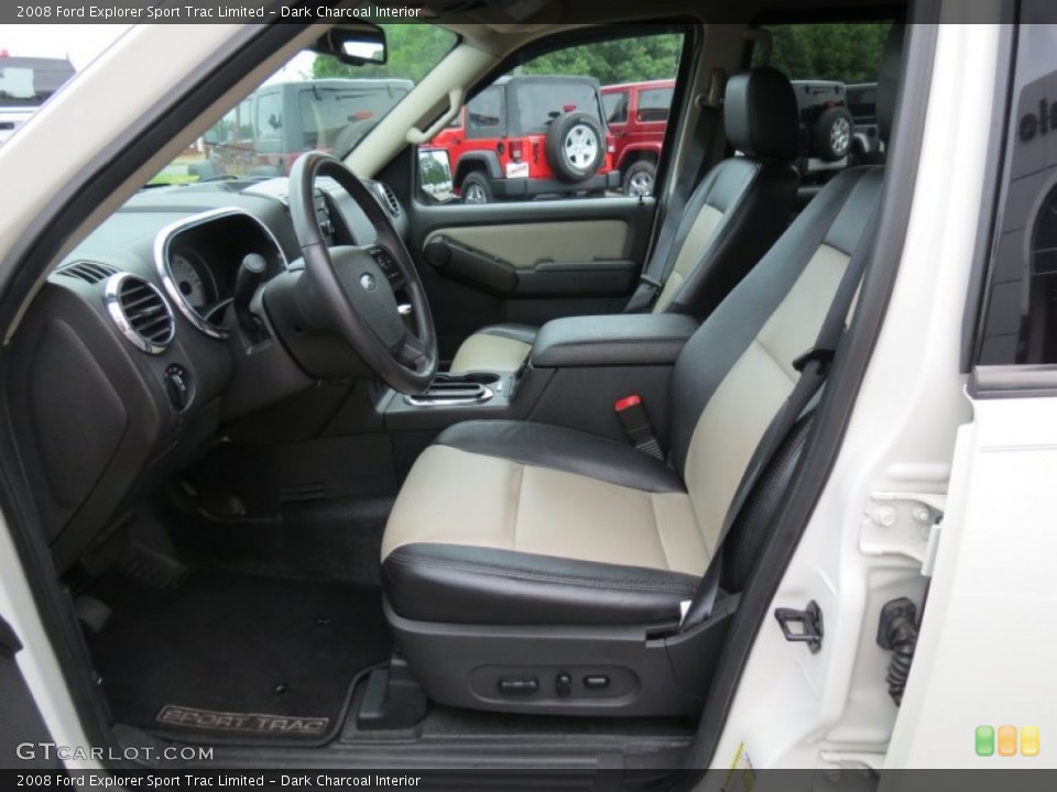 Dark Charcoal Interior Front Seat for the 2008 Ford Explorer Sport Trac Limited #82450903