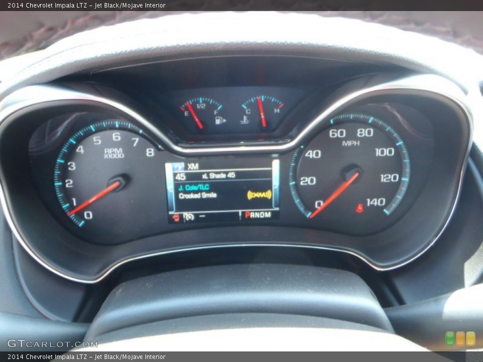 Jet Black/Mojave Interior Gauges for the 2014 Chevrolet Impala LTZ #82450960
