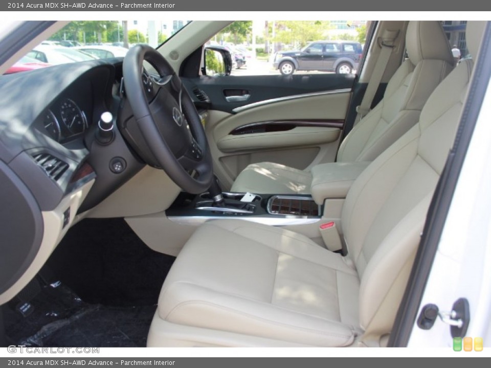 Parchment Interior Photo for the 2014 Acura MDX SH-AWD Advance #82451608