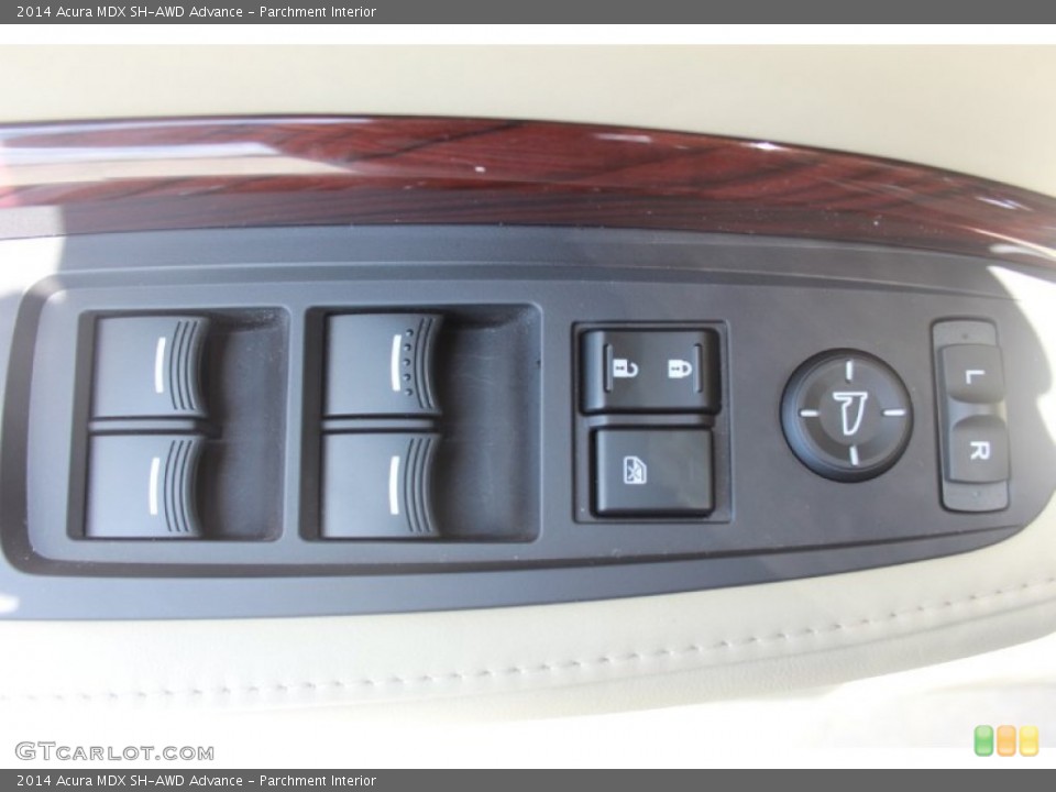 Parchment Interior Controls for the 2014 Acura MDX SH-AWD Advance #82451762