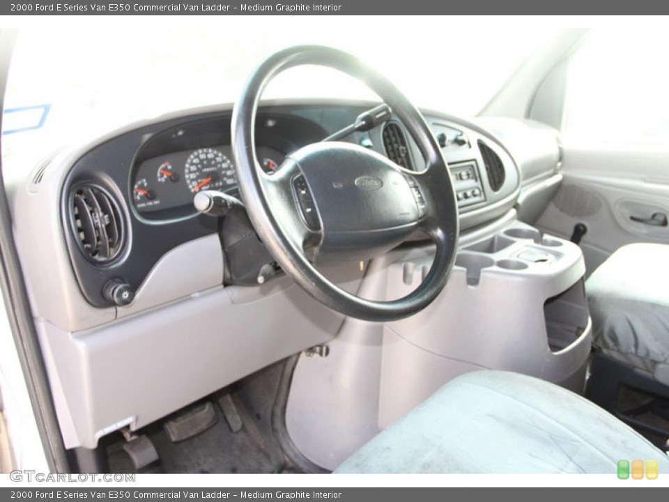 Medium Graphite 2000 Ford E Series Van Interiors