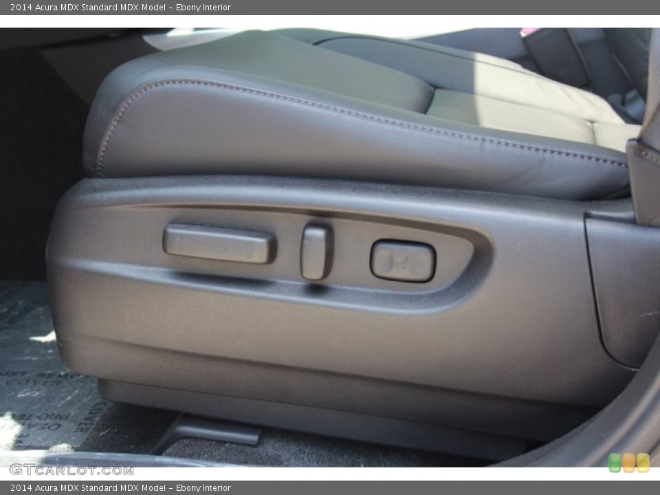 Ebony Interior Controls for the 2014 Acura MDX  #82454804