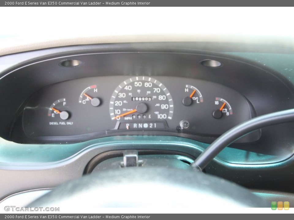 Medium Graphite Interior Gauges for the 2000 Ford E Series Van E350 Commercial Van Ladder #82454903
