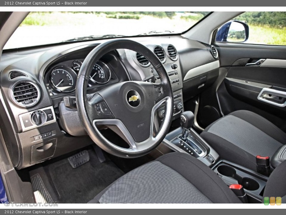 Black Interior Prime Interior for the 2012 Chevrolet Captiva Sport LS #82455267