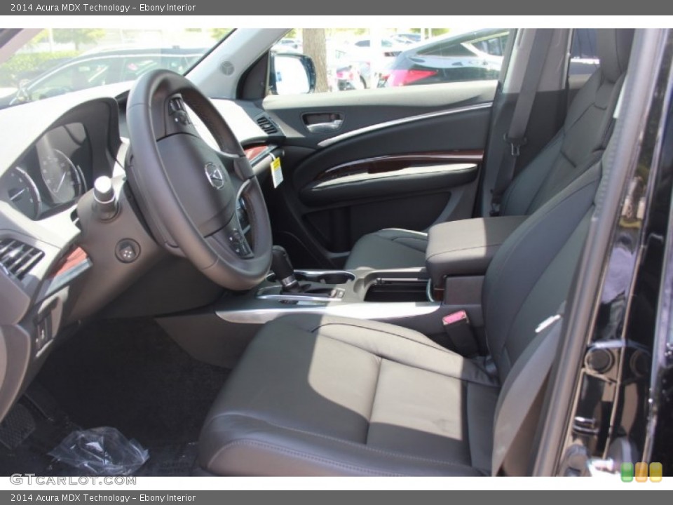 Ebony Interior Photo for the 2014 Acura MDX Technology #82456139
