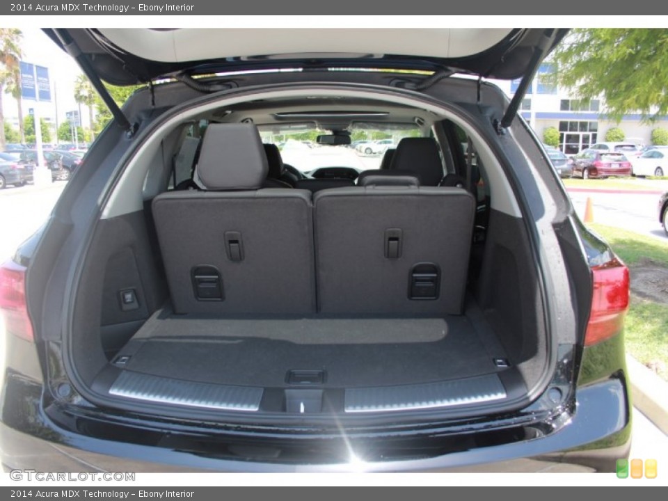 Ebony Interior Trunk for the 2014 Acura MDX Technology #82456369