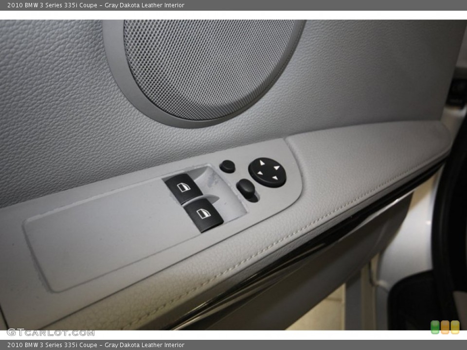 Gray Dakota Leather Interior Controls for the 2010 BMW 3 Series 335i Coupe #82457501