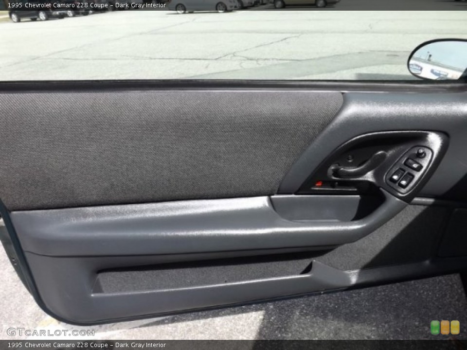 Dark Gray Interior Door Panel for the 1995 Chevrolet Camaro Z28 Coupe #82457554