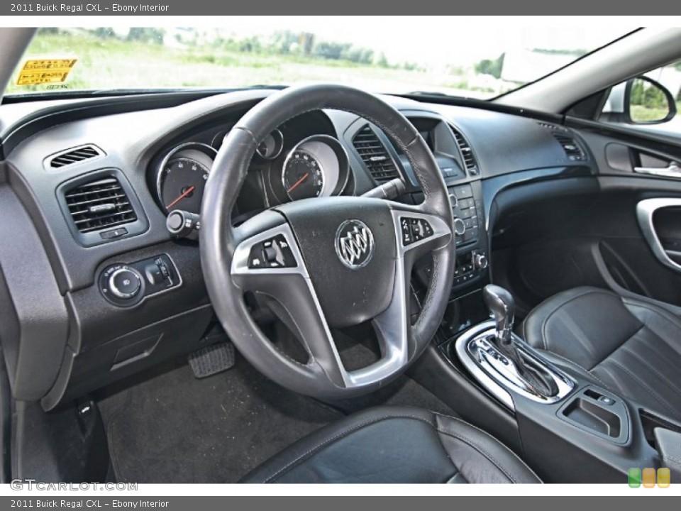 Ebony Interior Dashboard for the 2011 Buick Regal CXL #82457891