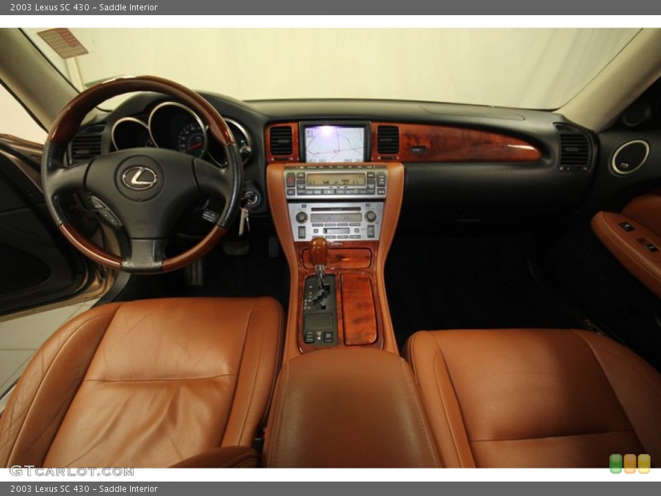 Saddle Interior Dashboard for the 2003 Lexus SC 430 #82458054