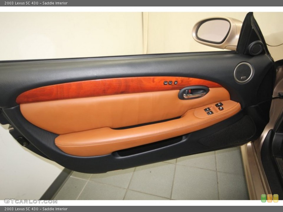 Saddle Interior Door Panel for the 2003 Lexus SC 430 #82458284
