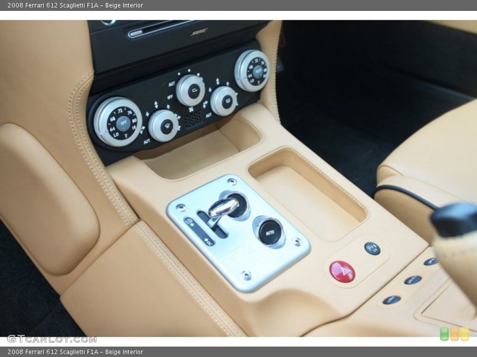 Beige Interior Transmission for the 2008 Ferrari 612 Scaglietti F1A #82458551