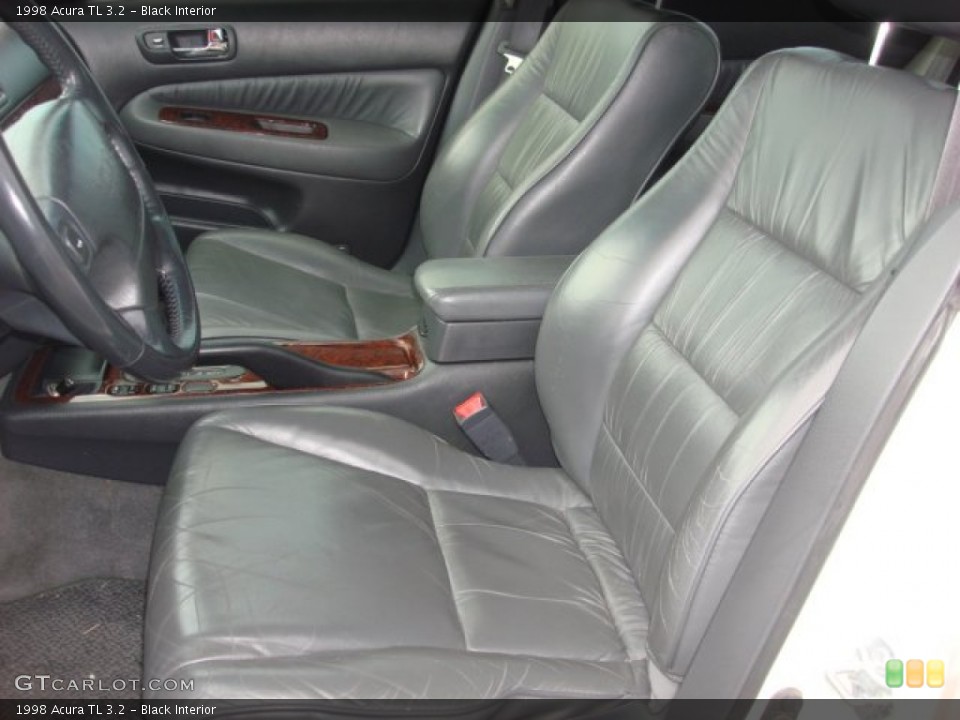 Black 1998 Acura TL Interiors