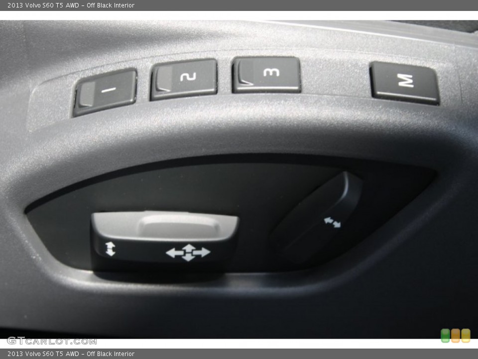 Off Black Interior Controls for the 2013 Volvo S60 T5 AWD #82462330