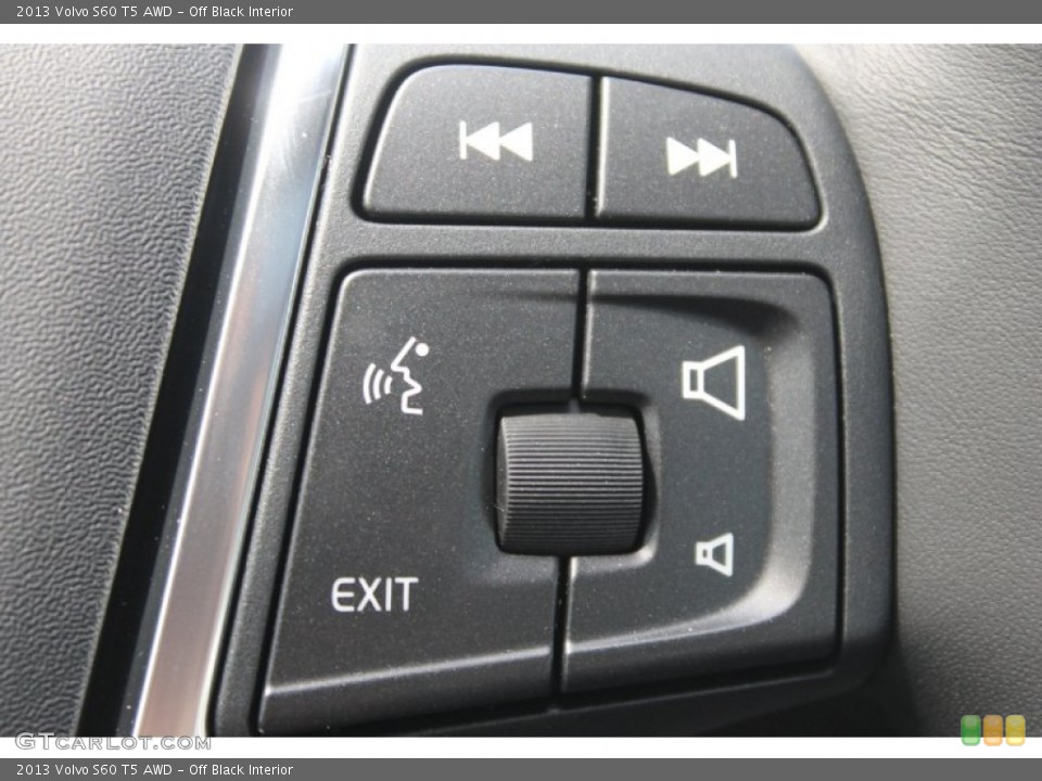 Off Black Interior Controls for the 2013 Volvo S60 T5 AWD #82462509