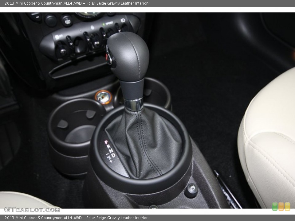 Polar Beige Gravity Leather Interior Transmission for the 2013 Mini Cooper S Countryman ALL4 AWD #82463081