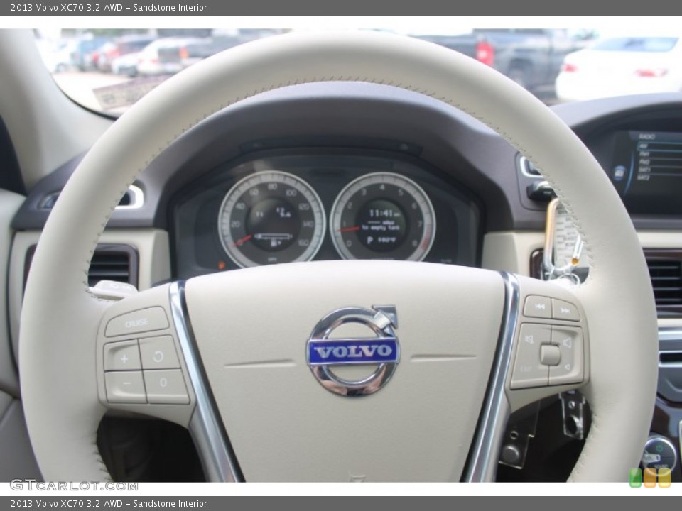 Sandstone Interior Steering Wheel for the 2013 Volvo XC70 3.2 AWD #82463179