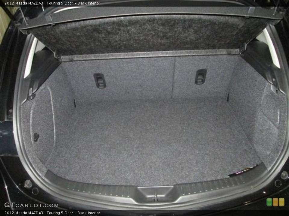 Black Interior Trunk for the 2012 Mazda MAZDA3 i Touring 5 Door #82465675