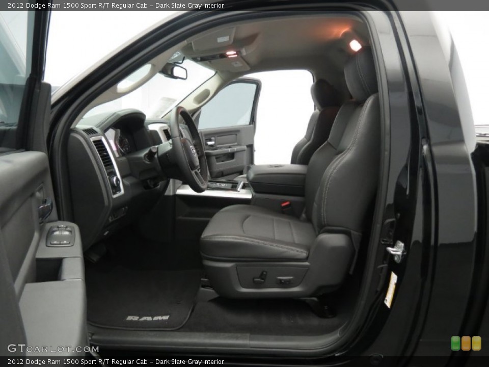 Dark Slate Gray Interior Photo for the 2012 Dodge Ram 1500 Sport R/T Regular Cab #82469852