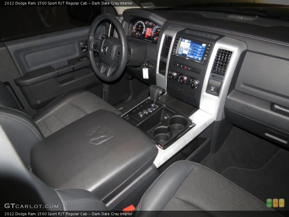 Dark Slate Gray Interior Photo for the 2012 Dodge Ram 1500 Sport R/T Regular Cab #82469919