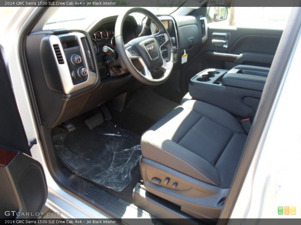 Jet Black Interior Prime Interior for the 2014 GMC Sierra 1500 SLE Crew Cab 4x4 #82470218
