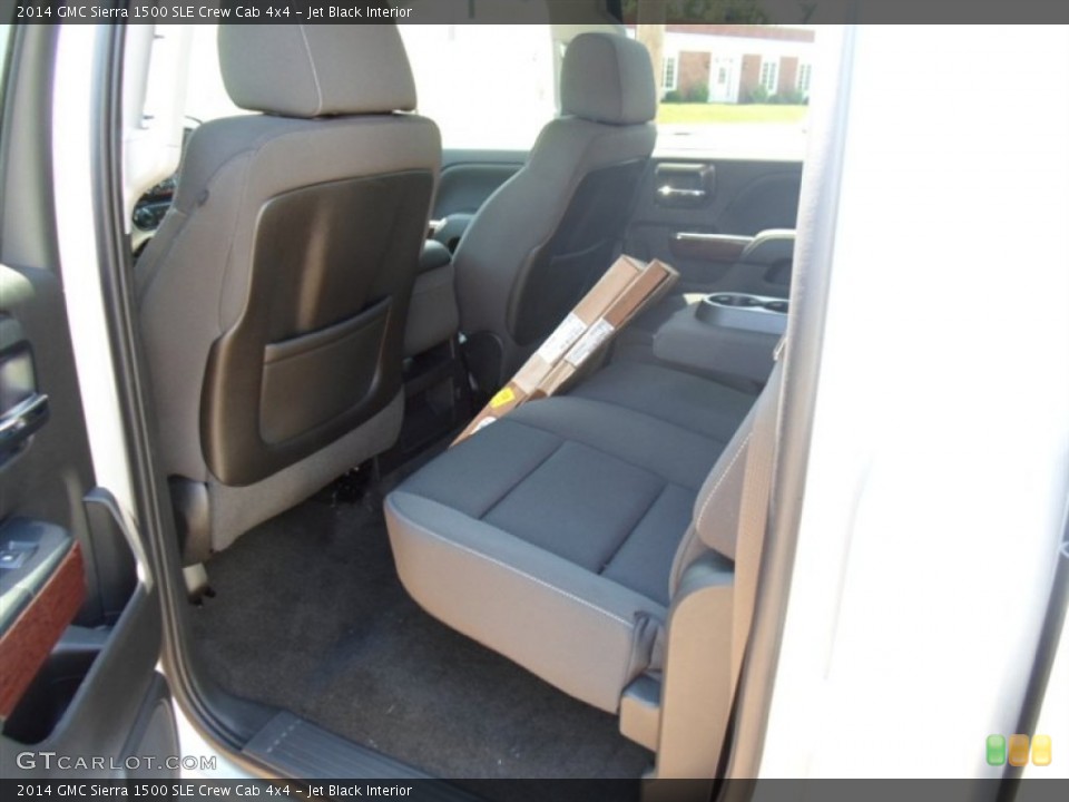 Jet Black Interior Rear Seat for the 2014 GMC Sierra 1500 SLE Crew Cab 4x4 #82470236
