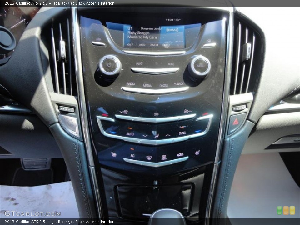 Jet Black/Jet Black Accents Interior Controls for the 2013 Cadillac ATS 2.5L #82476866