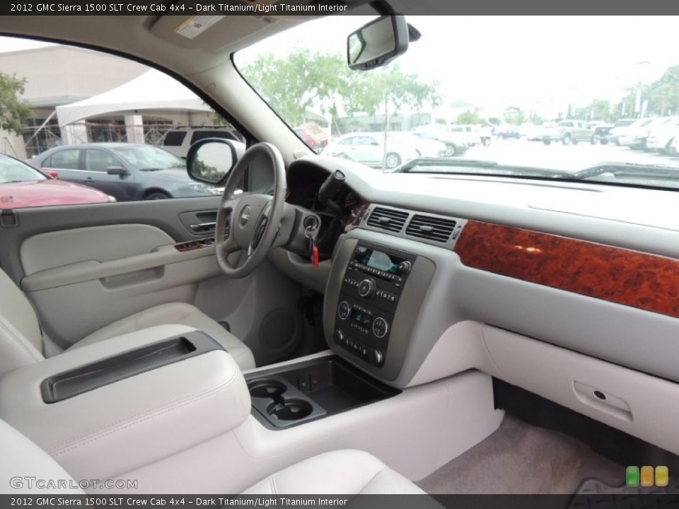 Dark Titanium/Light Titanium Interior Photo for the 2012 GMC Sierra 1500 SLT Crew Cab 4x4 #82477544