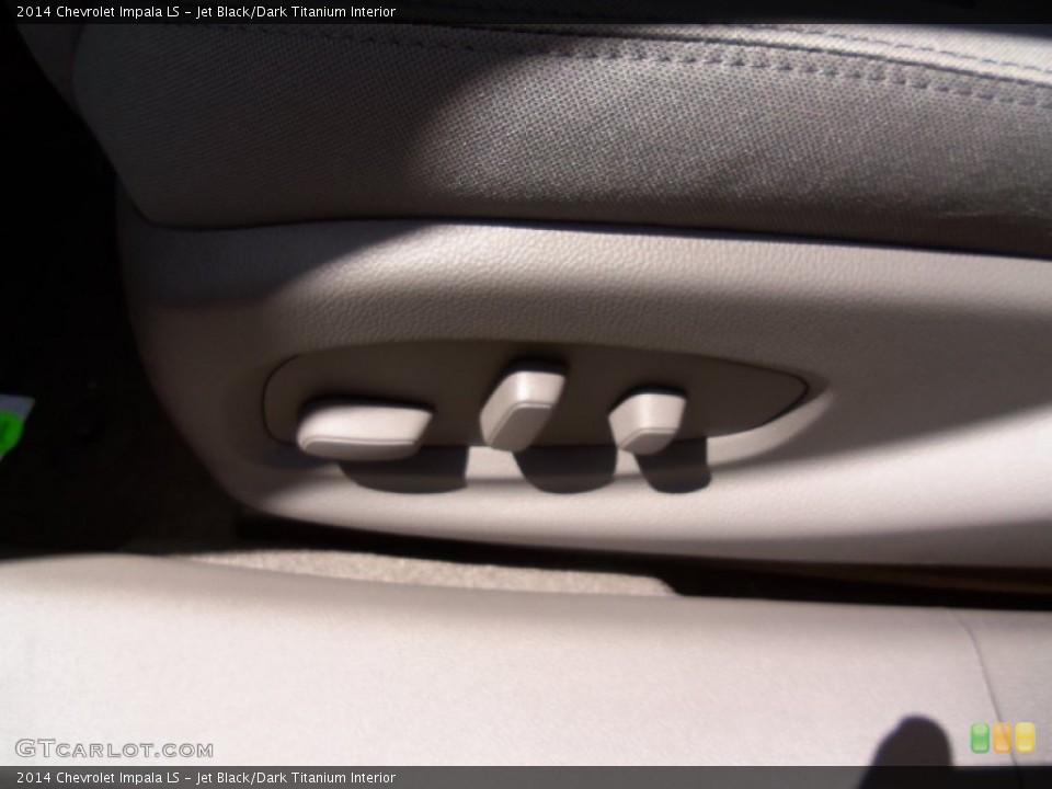 Jet Black/Dark Titanium Interior Controls for the 2014 Chevrolet Impala LS #82478232