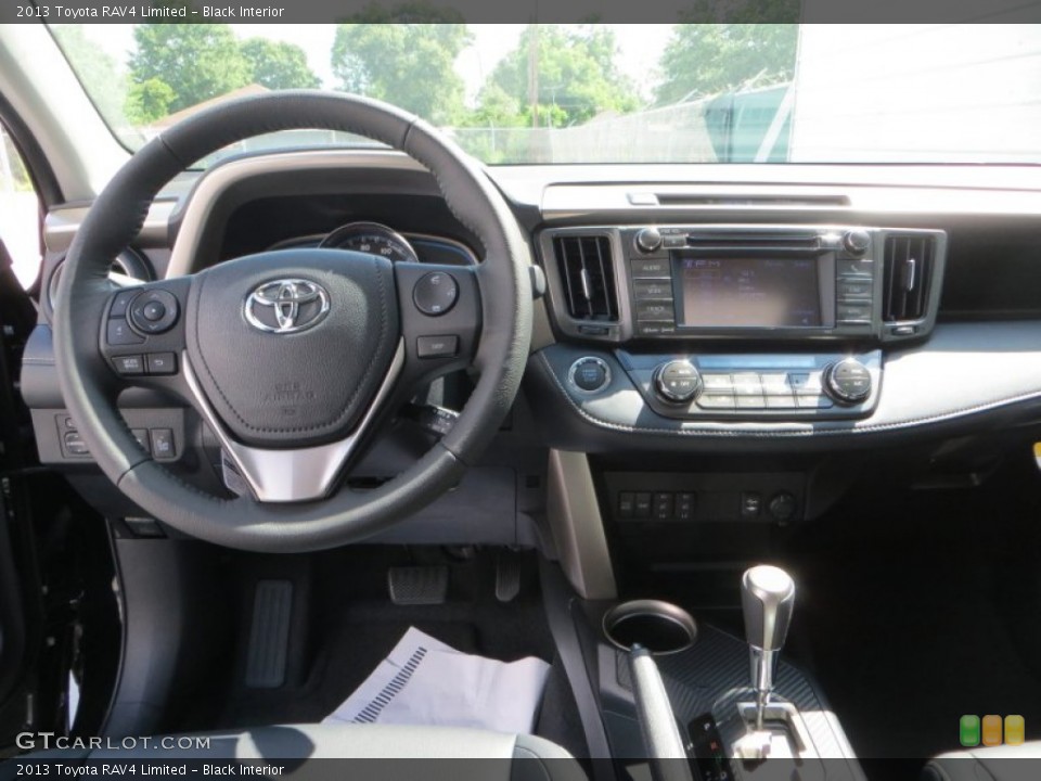 Black Interior Dashboard for the 2013 Toyota RAV4 Limited #82480646