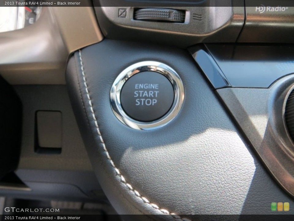 Black Interior Controls for the 2013 Toyota RAV4 Limited #82480709