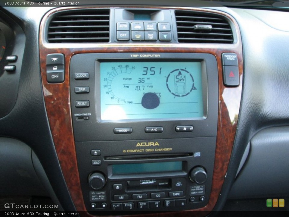 Quartz Interior Controls for the 2003 Acura MDX Touring #82481228