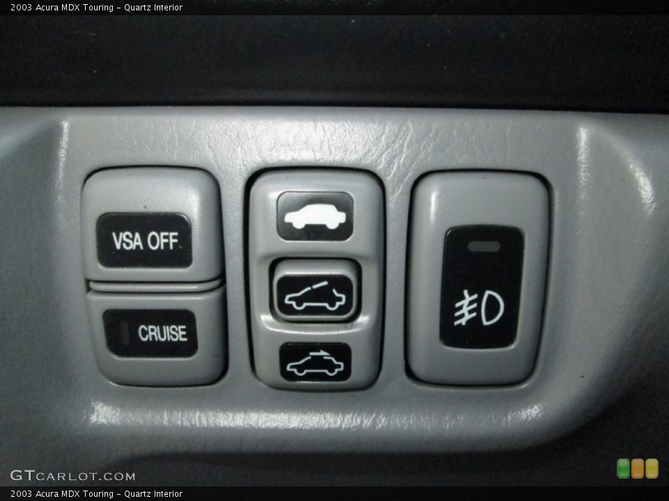 Quartz Interior Controls for the 2003 Acura MDX Touring #82481337