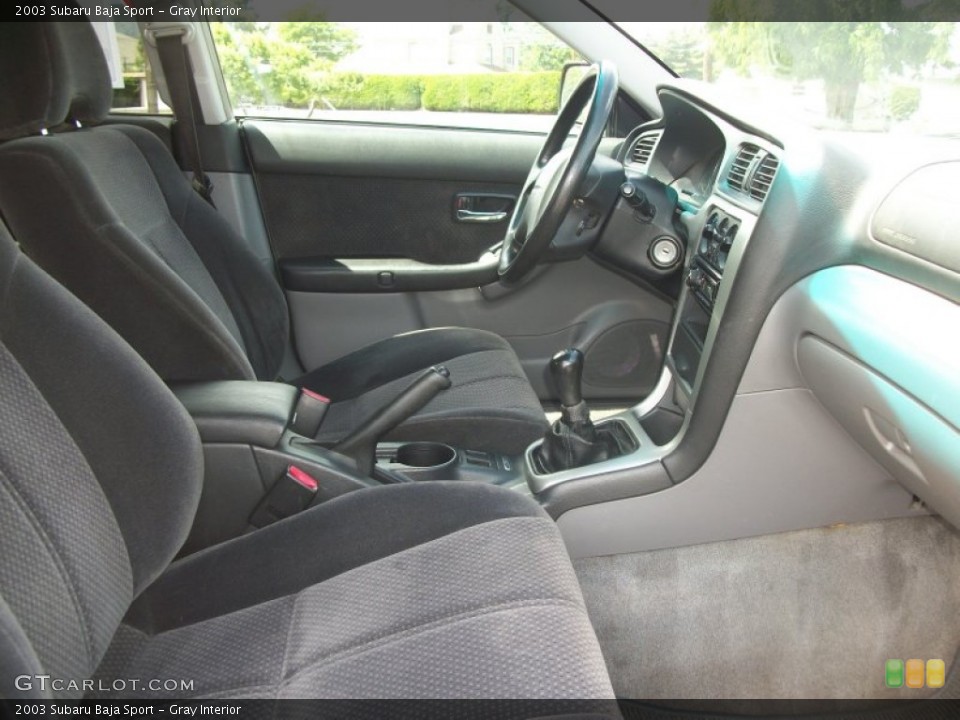 Gray Interior Photo for the 2003 Subaru Baja Sport #82483673