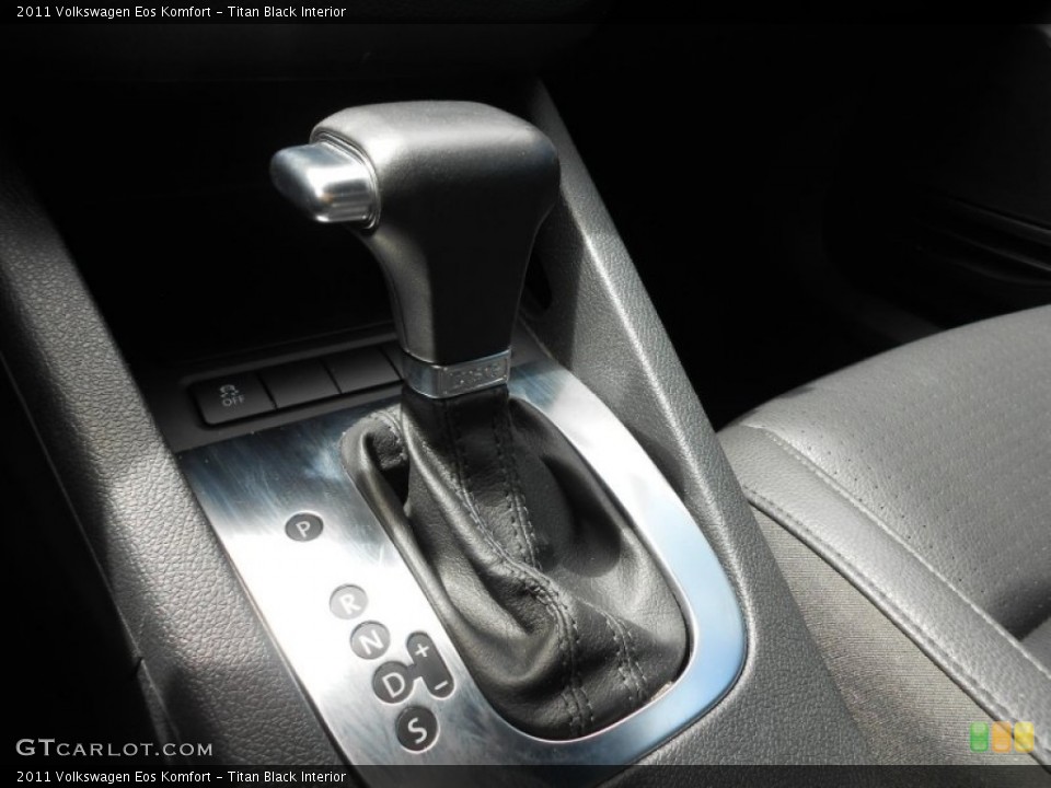 Titan Black Interior Transmission for the 2011 Volkswagen Eos Komfort #82484517