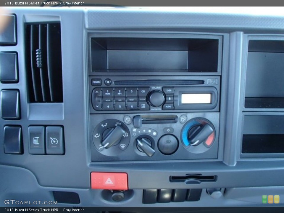 Gray Interior Controls for the 2013 Isuzu N Series Truck NPR #82487393