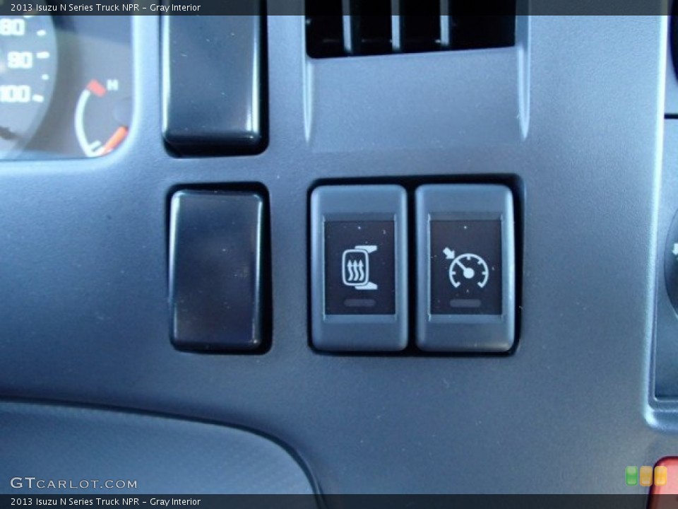 Gray Interior Controls for the 2013 Isuzu N Series Truck NPR #82487464