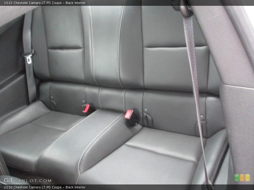 Black Interior Rear Seat for the 2010 Chevrolet Camaro LT/RS Coupe #82489925