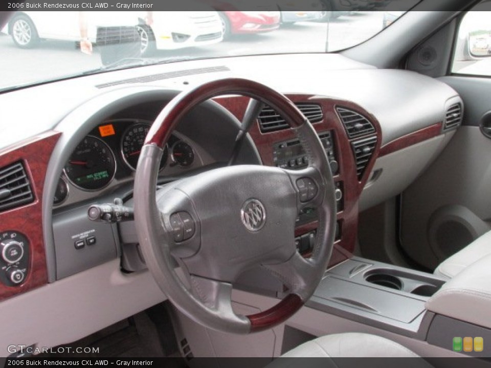 Gray Interior Dashboard for the 2006 Buick Rendezvous CXL AWD #82490052