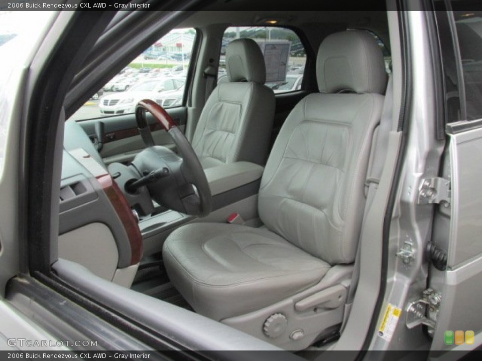 Gray Interior Front Seat for the 2006 Buick Rendezvous CXL AWD #82490065