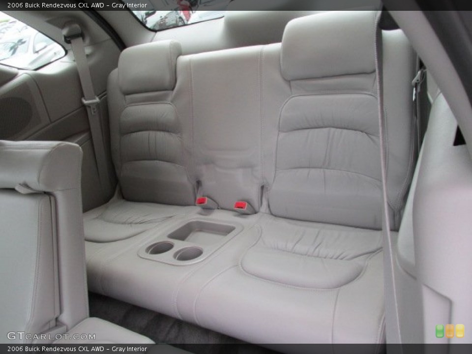 Gray Interior Rear Seat for the 2006 Buick Rendezvous CXL AWD #82490183