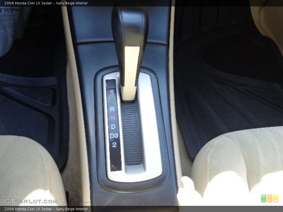 Ivory Beige Interior Transmission for the 2004 Honda Civic LX Sedan #82495732
