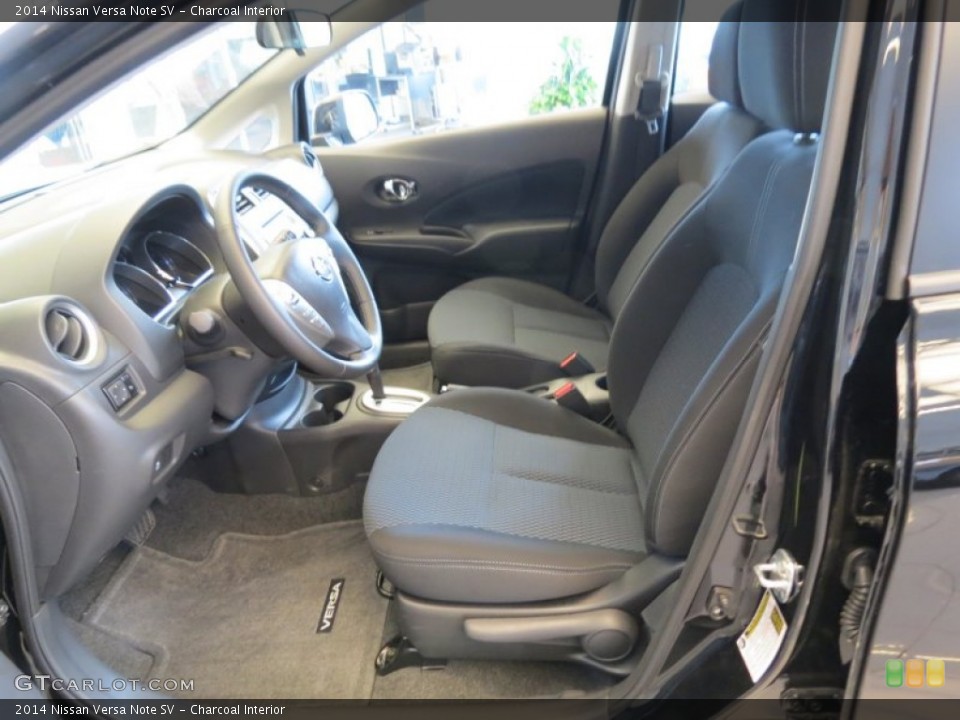 Charcoal Interior Photo For The 2014 Nissan Versa Note Sv