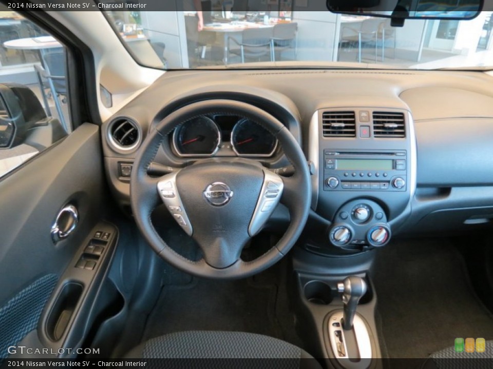 Charcoal Interior Dashboard for the 2014 Nissan Versa Note SV #82498025