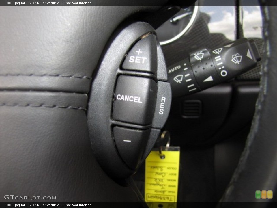 Charcoal Interior Controls for the 2006 Jaguar XK XKR Convertible #82498568