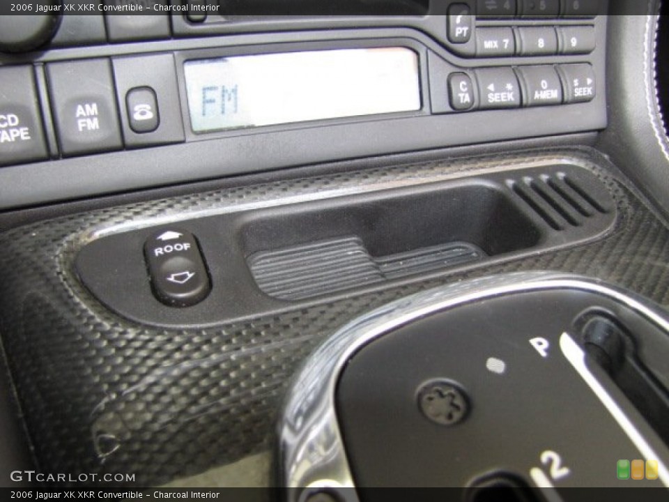 Charcoal Interior Controls for the 2006 Jaguar XK XKR Convertible #82498616