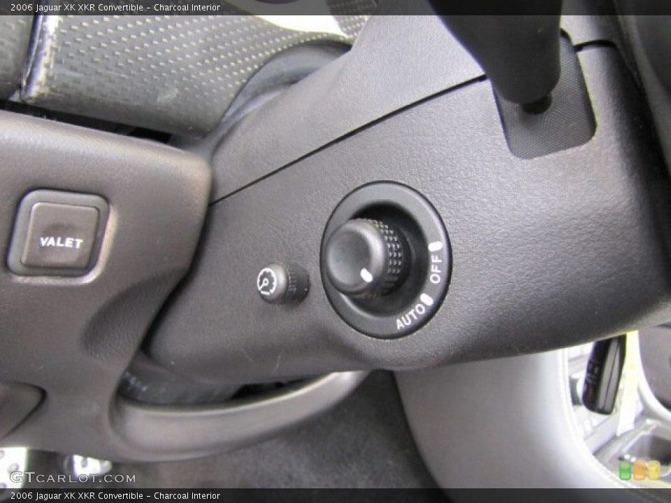 Charcoal Interior Controls for the 2006 Jaguar XK XKR Convertible #82498724