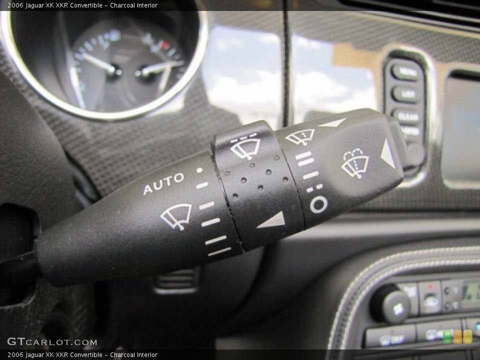 Charcoal Interior Controls for the 2006 Jaguar XK XKR Convertible #82498739