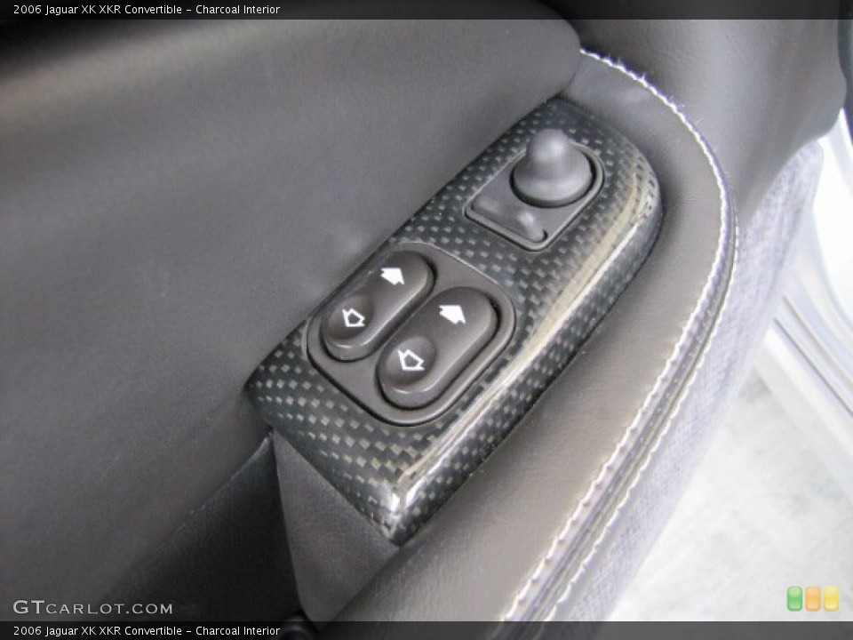 Charcoal Interior Controls for the 2006 Jaguar XK XKR Convertible #82498797