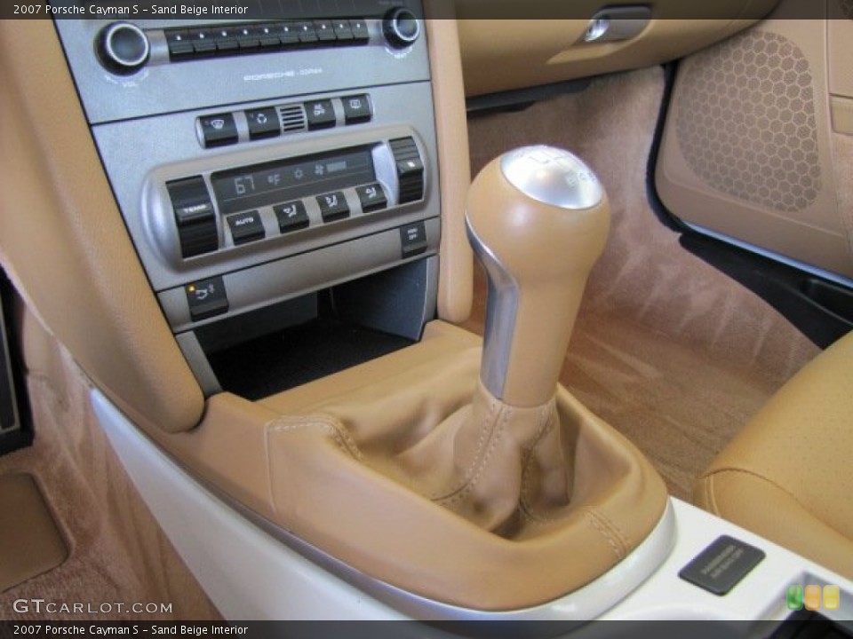 Sand Beige Interior Transmission for the 2007 Porsche Cayman S #82499183